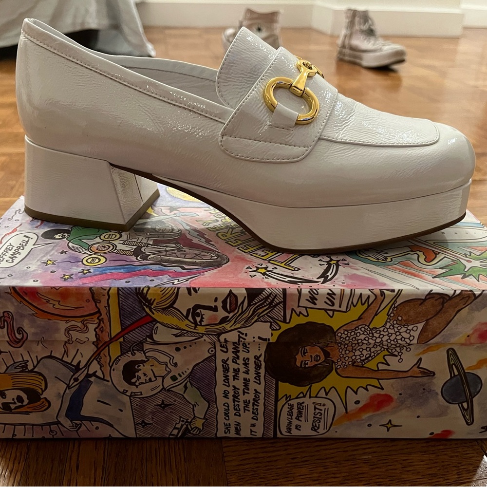 Jeffrey Campbell student platform loafer